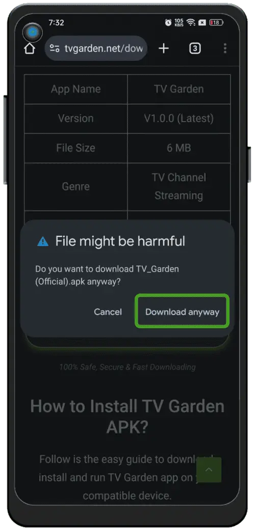 Download HZTV App